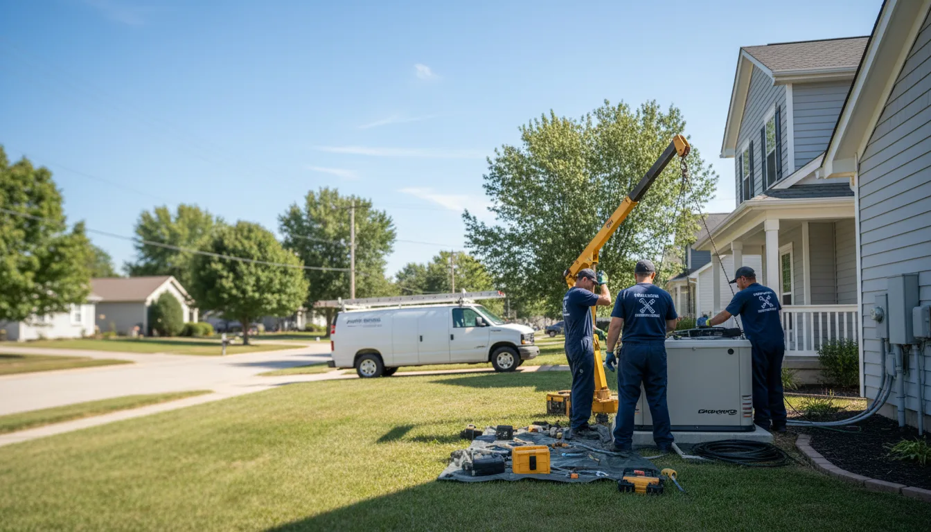 Generator Installation in Rockdale, TX near me
